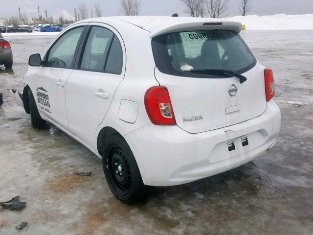 3N1CK3CP3JL248039 - 2018 NISSAN MICRA WHITE photo 3