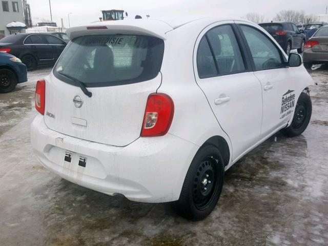 3N1CK3CP3JL248039 - 2018 NISSAN MICRA WHITE photo 4