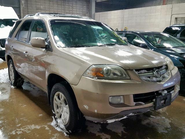 2HNYD18945H506914 - 2005 ACURA MDX TOURIN GOLD photo 1