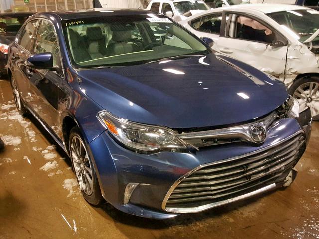 4T1BK1EBXJU281586 - 2018 TOYOTA AVALON XLE BLUE photo 1