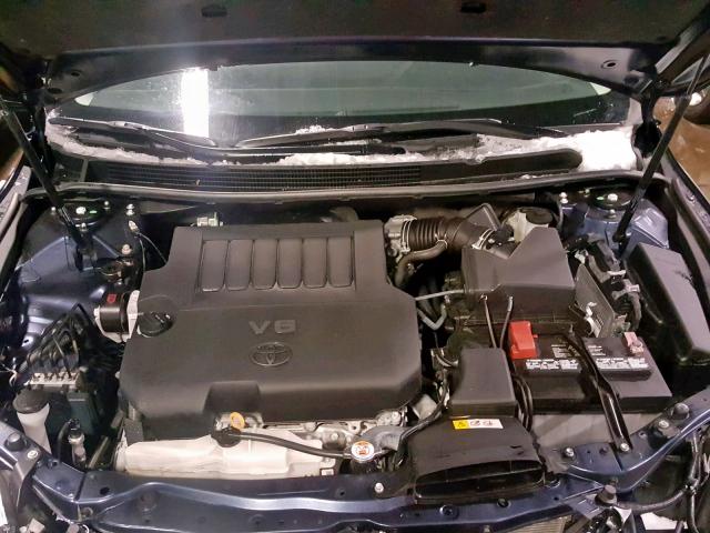 4T1BK1EBXJU281586 - 2018 TOYOTA AVALON XLE BLUE photo 7