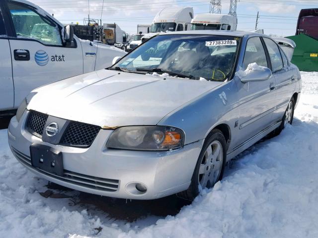 3N1AB51D06L473781 - 2006 NISSAN SENTRA SE- SILVER photo 2