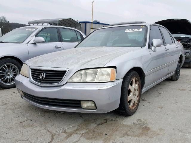 JH4KA96502C003204 - 2002 ACURA 3.5RL SILVER photo 2