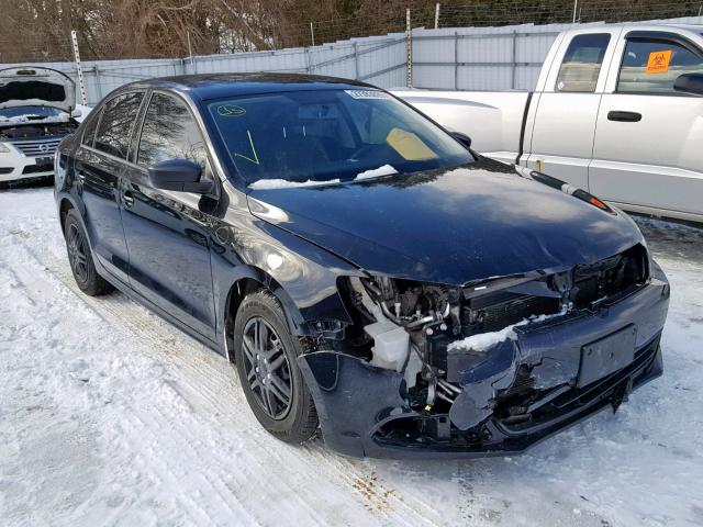 3VW2K7AJ0DM264838 - 2013 VOLKSWAGEN JETTA BASE Սև լուսանկար 1