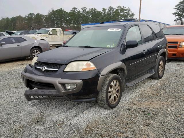 2HNYD18633H513372 - 2003 ACURA MDX TOURIN BLACK photo 2