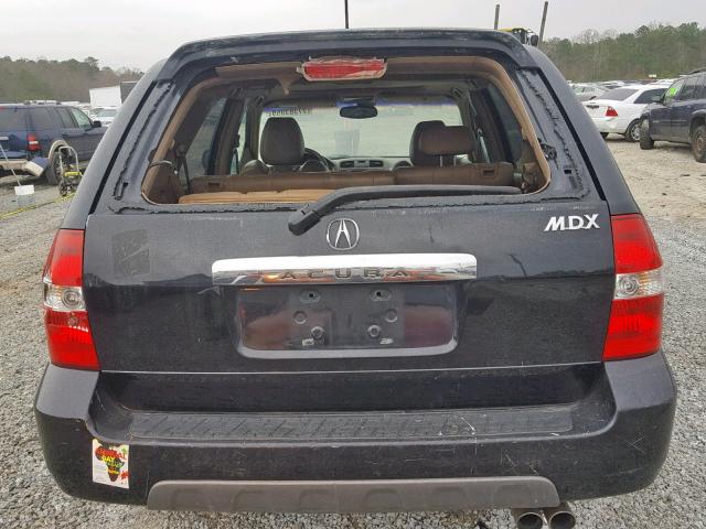 2HNYD18633H513372 - 2003 ACURA MDX TOURIN BLACK photo 9