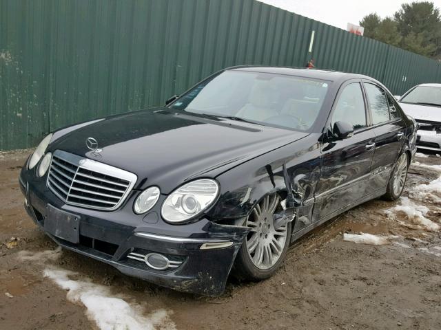 WDBUF90X18B280964 - 2008 MERCEDES-BENZ E 550 4MAT BLACK photo 2