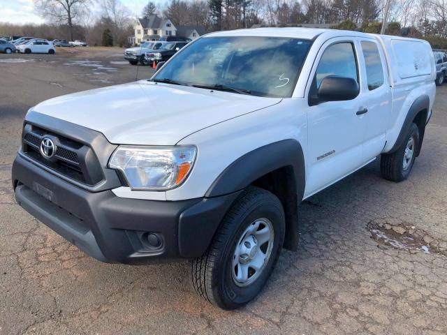 5TFTX4GN3EX033493 - 2014 TOYOTA TACOMA PRE WHITE photo 2