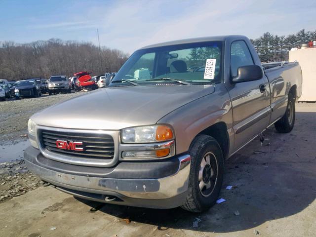 1GTEC14W1XE546689 - 1999 GMC NEW SIERRA GRAY photo 2