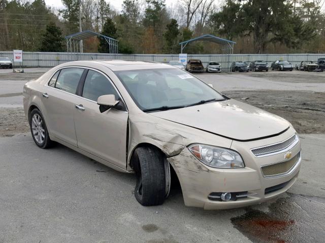 1G1ZE5E73BF396283 - 2011 CHEVROLET MALIBU LTZ TAN photo 1