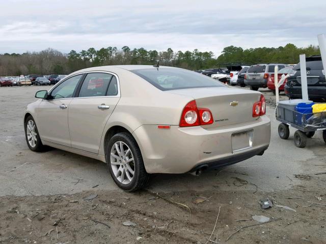 1G1ZE5E73BF396283 - 2011 CHEVROLET MALIBU LTZ TAN photo 3