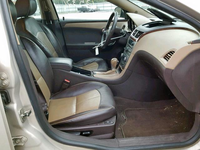 1G1ZE5E73BF396283 - 2011 CHEVROLET MALIBU LTZ TAN photo 5