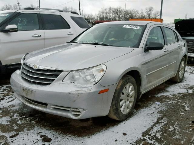 1C3CC4FB1AN169280 - 2010 CHRYSLER SEBRING TO SILVER photo 2