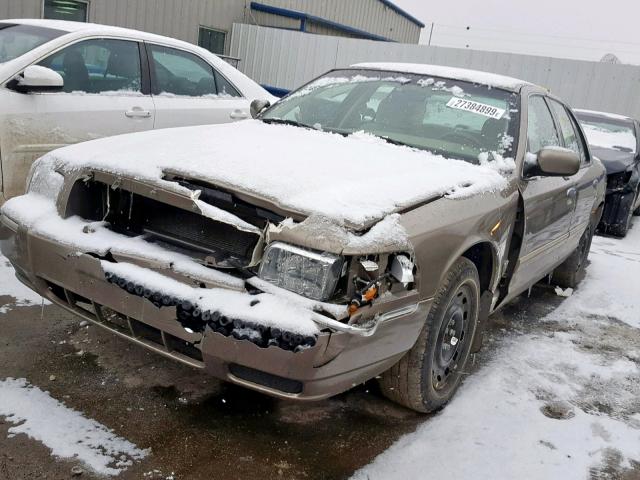 2MEFM74V76X634394 - 2006 MERCURY GRAND MARQ TAN photo 2