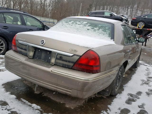 2MEFM74V76X634394 - 2006 MERCURY GRAND MARQ TAN photo 4