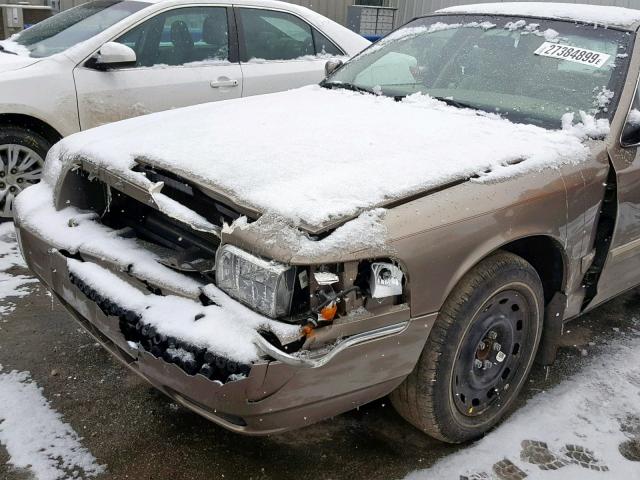 2MEFM74V76X634394 - 2006 MERCURY GRAND MARQ TAN photo 9