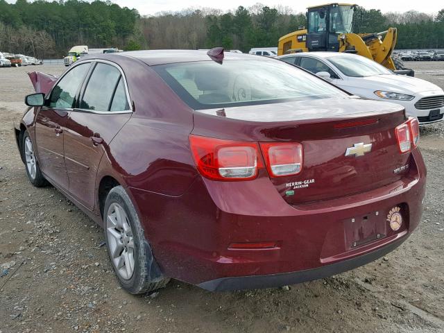 1G11C5SLXFF136330 - 2015 CHEVROLET MALIBU 1LT 栗色 照片 3