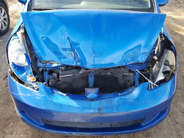 JHMGD38488S029482 - 2008 HONDA FIT BLUE photo 7