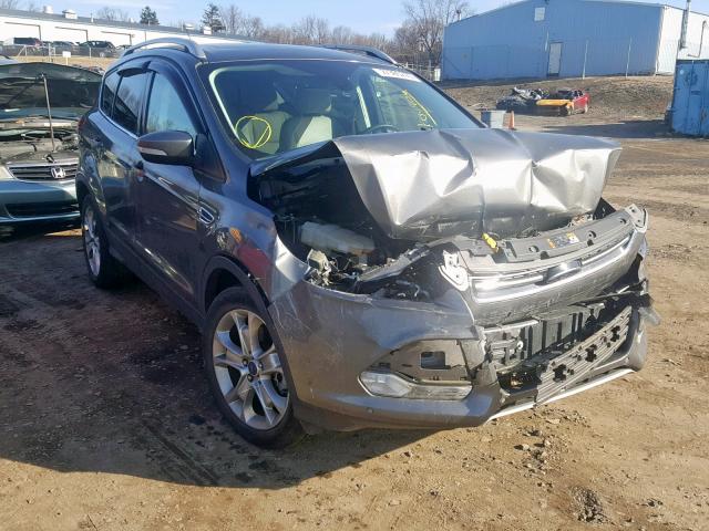 1FMCU9J9XEUA73181 - 2014 FORD ESCAPE TIT GRAY photo 1