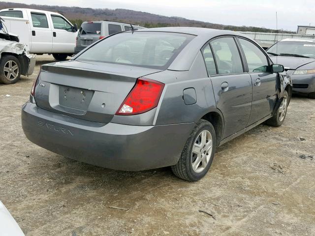 1G8AJ55F17Z101074 - 2007 SATURN ION LEVEL GRAY photo 4