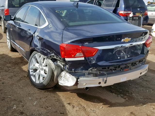 2G1105S33K9109451 - 2019 CHEVROLET IMPALA PRE BLUE photo 3