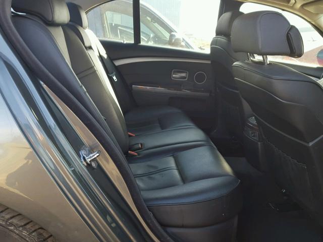 WBAHL83586DT00903 - 2006 BMW 750 I GRAY photo 6