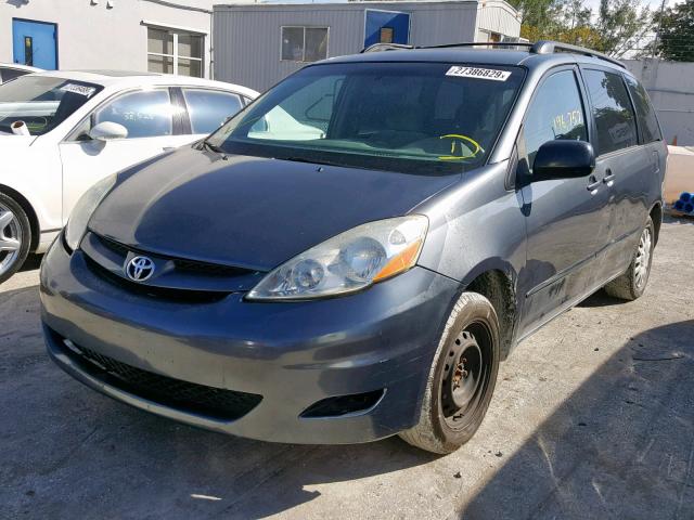 5TDZA23C46S537661 - 2006 TOYOTA SIENNA CE/ GRAY photo 2