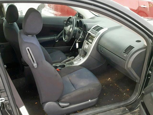 JTKDE177170207706 - 2007 TOYOTA SCION TC 黑色 照片 5