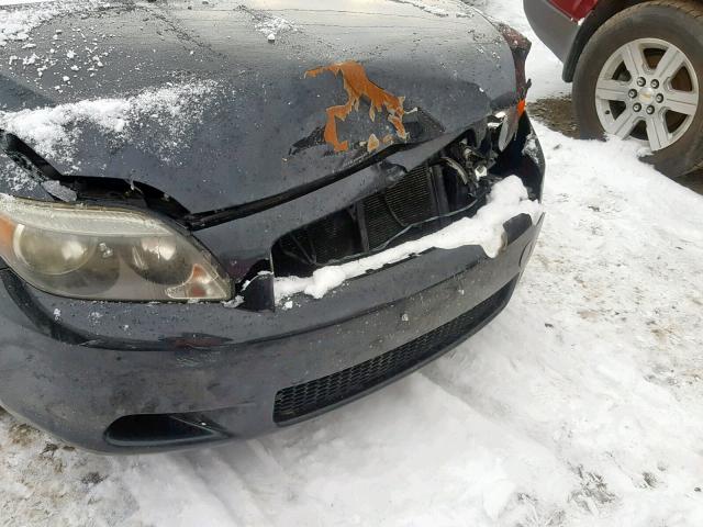 JTKDE177170207706 - 2007 TOYOTA SCION TC 黑色 照片 9