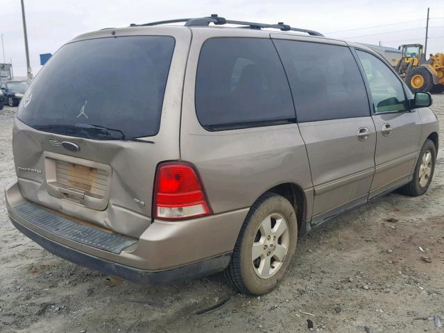 2FMZA57654BB21621 - 2004 FORD FREESTAR S GOLD photo 4