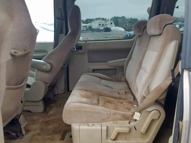 2FMZA57654BB21621 - 2004 FORD FREESTAR S GOLD photo 6