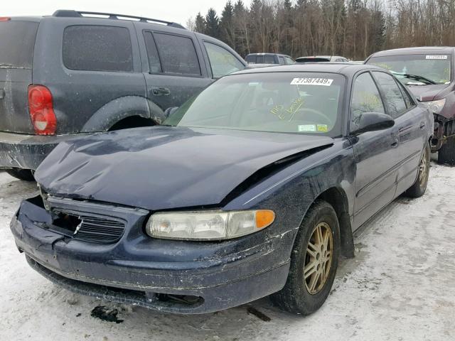 2G4WB52K731257791 - 2003 BUICK REGAL LS BLUE photo 2