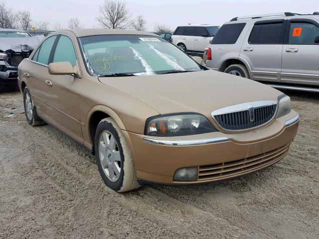 1LNHM86S95Y621305 - 2005 LINCOLN LS GOLD photo 1