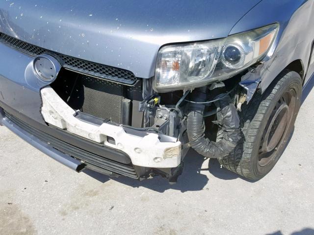 JTLZE4FE6B1121474 - 2011 TOYOTA SCION XB BLUE photo 9