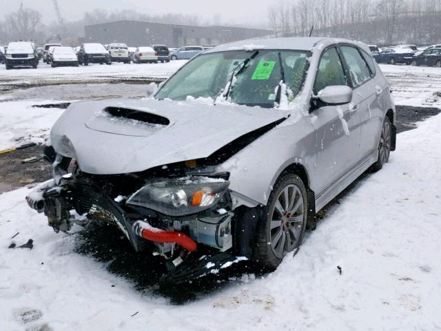 JF1GH766X9G825811 - 2009 SUBARU IMPREZA WR SILVER photo 2