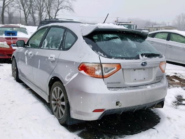 JF1GH766X9G825811 - 2009 SUBARU IMPREZA WR SILVER photo 3