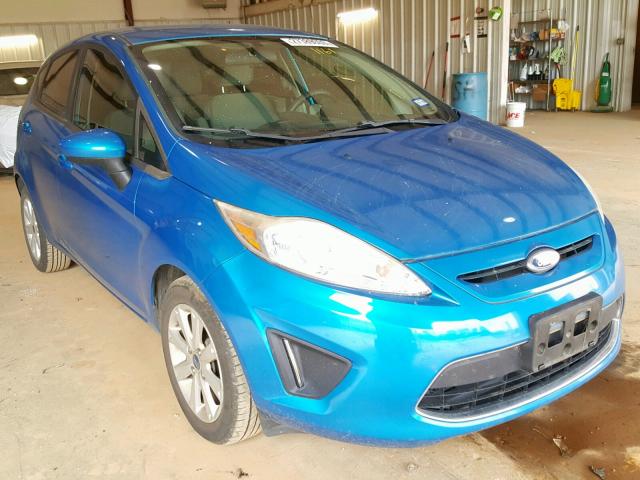 3FADP4EJ6CM121161 - 2012 FORD FIESTA SE BLUE photo 1