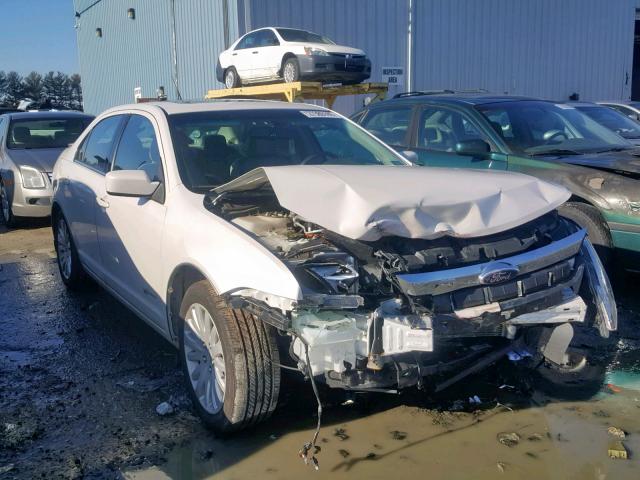 3FADP0L33AR280149 - 2010 FORD FUSION HYB WHITE photo 1