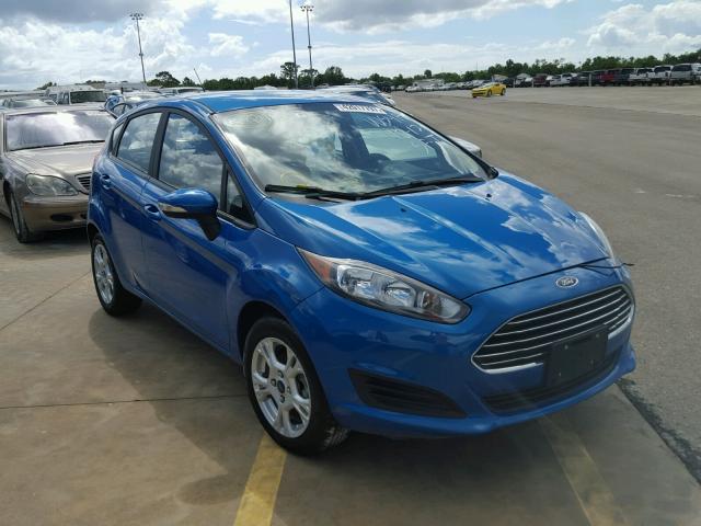 3FADP4EJ3GM155208 - 2016 FORD FIESTA SE BLUE photo 1