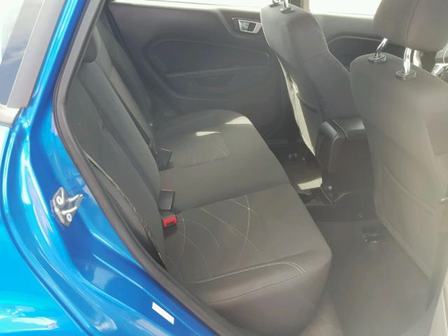 3FADP4EJ3GM155208 - 2016 FORD FIESTA SE BLUE photo 6