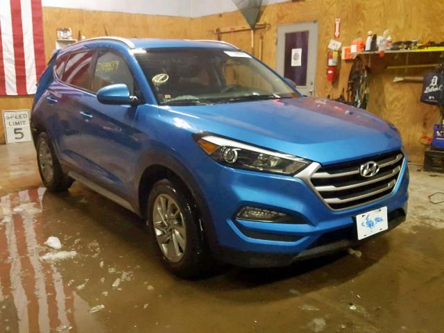 KM8J3CA4XHU469465 - 2017 HYUNDAI TUCSON LIM BLUE photo 1