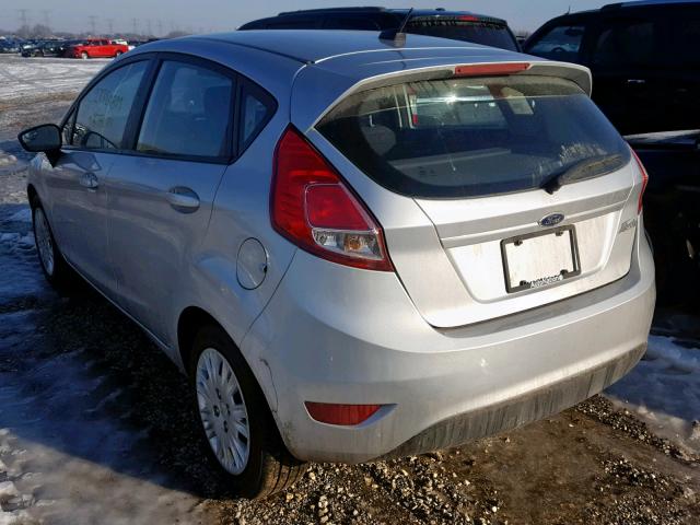 3FADP4TJ2EM241531 - 2014 FORD FIESTA S SILVER photo 3