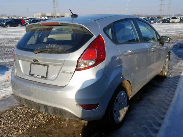 3FADP4TJ2EM241531 - 2014 FORD FIESTA S SILVER photo 4