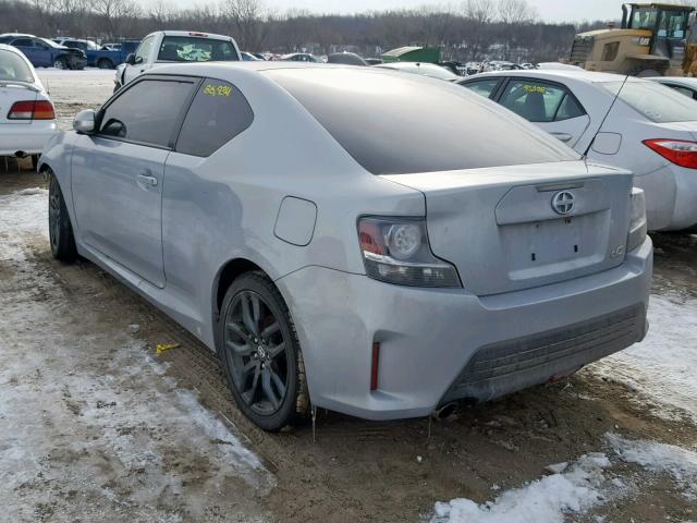JTKJF5C77E3067475 - 2014 TOYOTA SCION TC GRAY photo 3