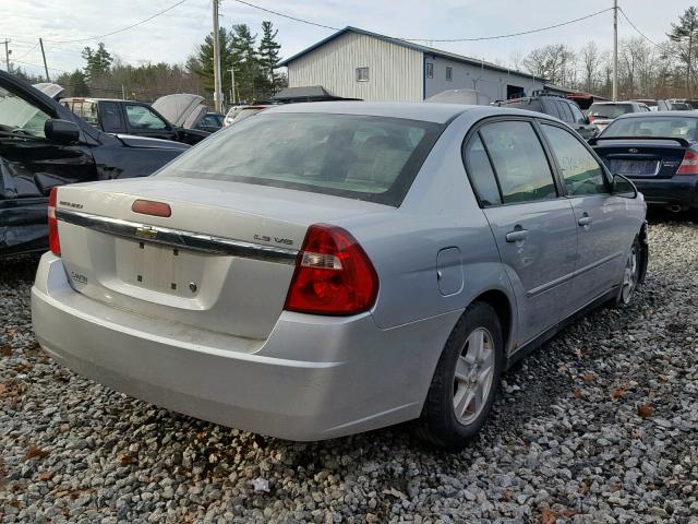 1G1ZT54845F338932 - 2005 CHEVROLET MALIBU LS GRAY photo 4