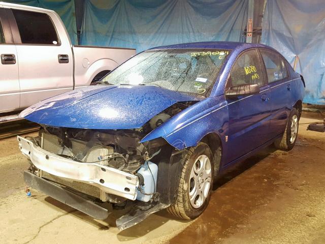 1G8AJ52F65Z131432 - 2005 SATURN ION LEVEL BLUE photo 2