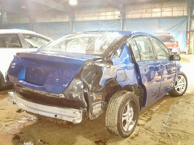 1G8AJ52F65Z131432 - 2005 SATURN ION LEVEL BLUE photo 4