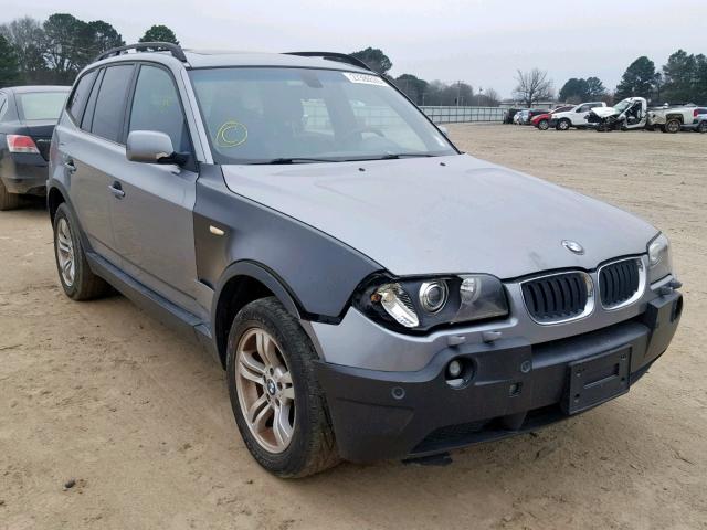 WBXPA93484WC31557 - 2004 BMW X3 3.0I GRAY photo 1