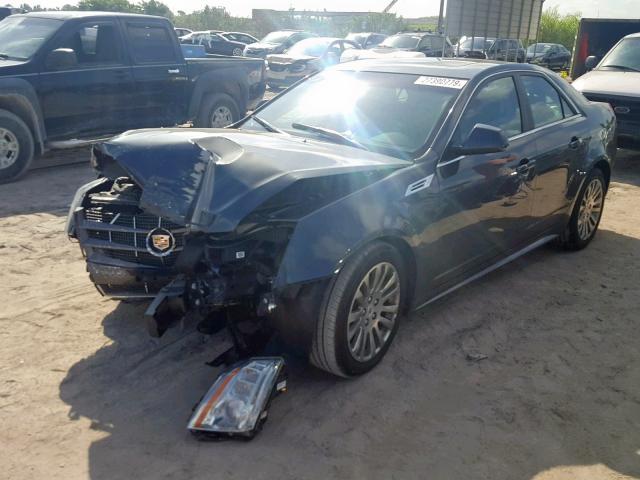 1G6DS5EV4A0148184 - 2010 CADILLAC CTS PREMIU BLACK photo 2