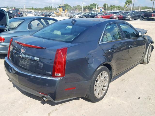 1G6DS5EV4A0148184 - 2010 CADILLAC CTS PREMIU BLACK photo 4